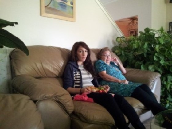 Aunt Lisa and Great Grandma